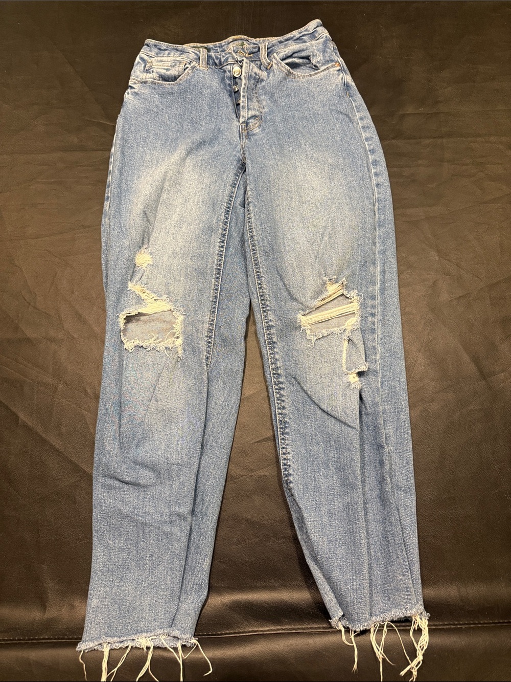 Wild Fable High-Rise Light Blue Distressed Women's Jeans